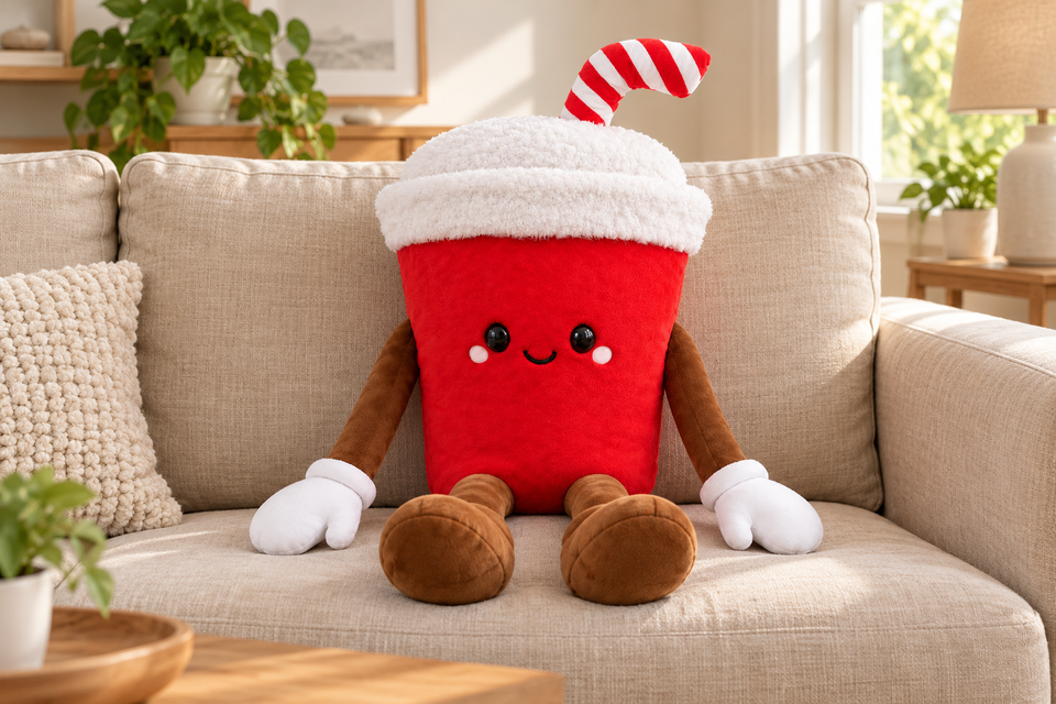 MILOLO seated in a real home sofa