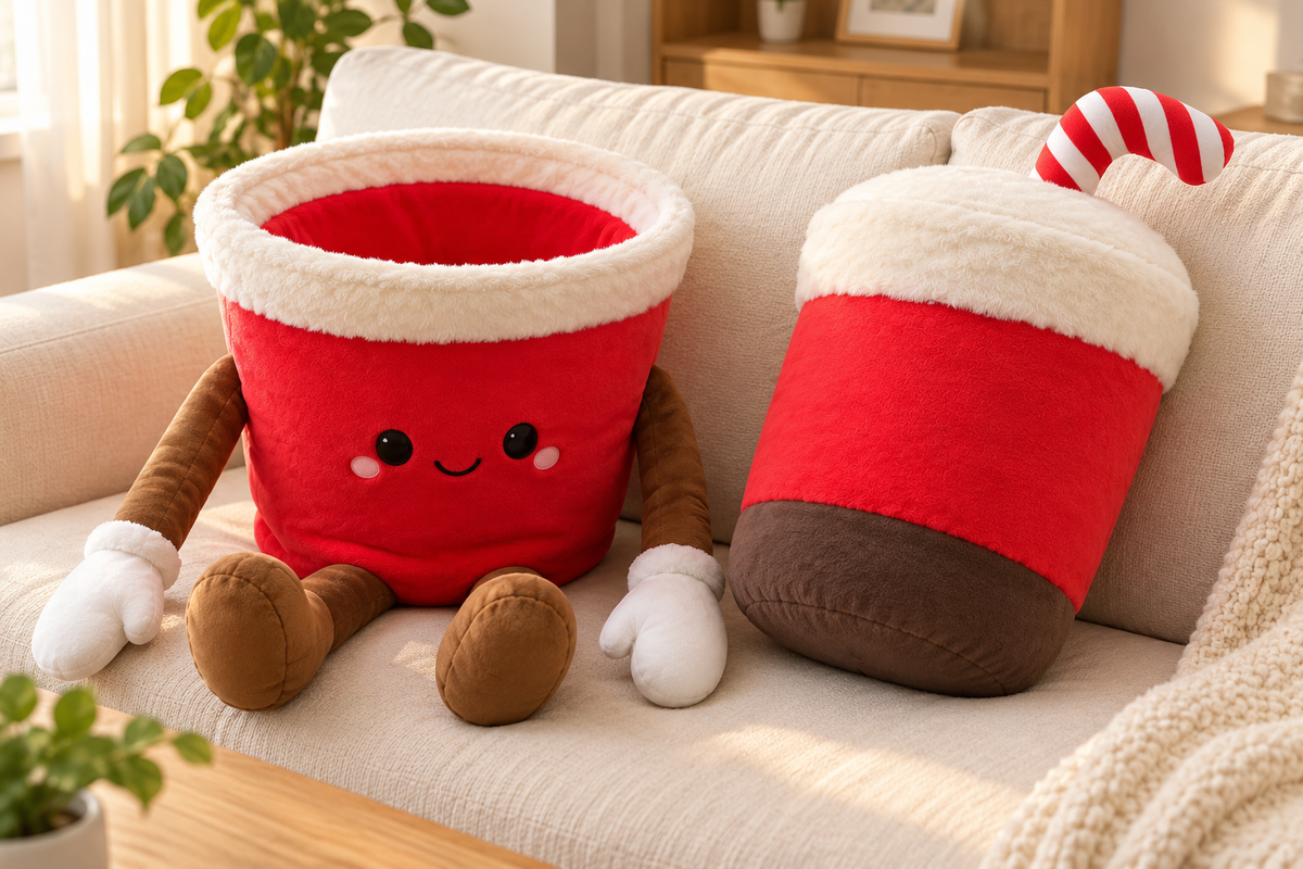 MILOLO with its removable cushion on a sofa